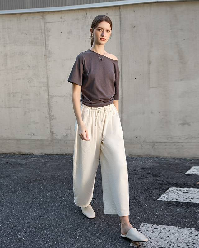 Diffusion by Kate Pants Tokyo Cotton Pants in Apricot