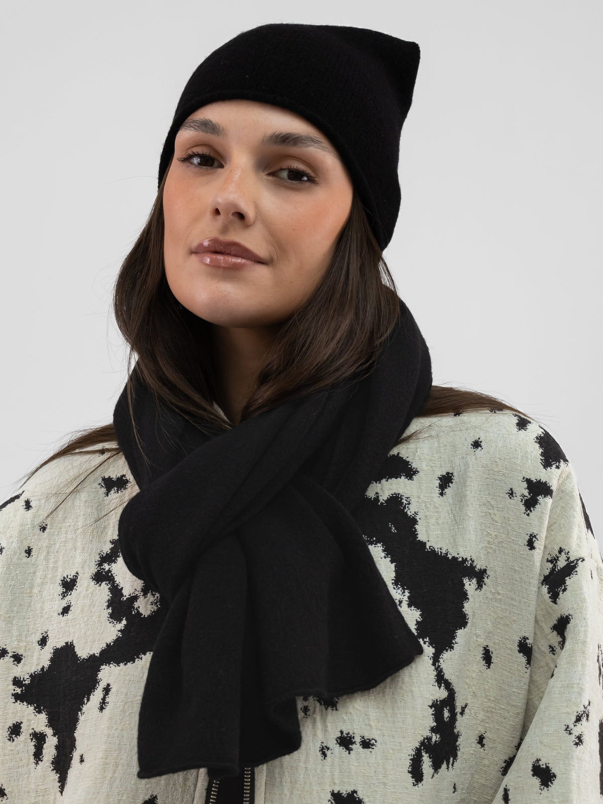 Italian Collection Scarf One Size Black Scarf