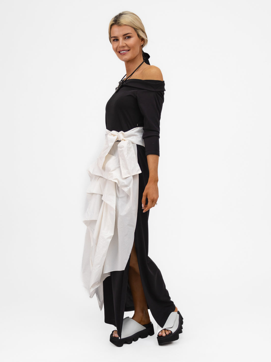 Xenia Design Dress ZAKA Dress In Black And White From XD Xenia Design