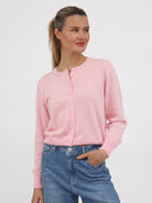Diffusion by Kate Cardigan S/M Ashley Cardigan in Blush Pink