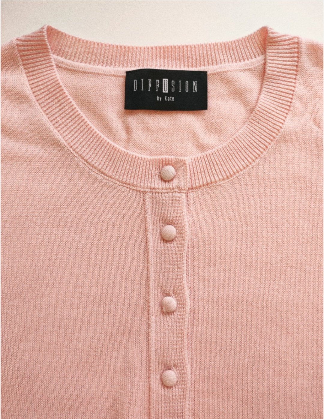 Diffusion by Kate Cardigan S/M Ashley Cardigan in Blush Pink
