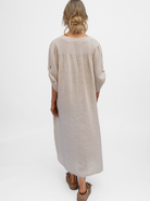 Diffusion By Kate Dress One Size Wendy Linen Dress In Sand