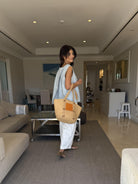 Diffusion by Kate Frankie Pure Linen Pants in White
