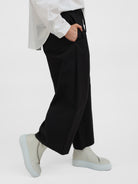 Diffusion by Kate Pants One Size Tokyo Cotton Pants in Black