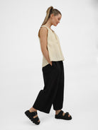 Diffusion by Kate Pants One Size Tokyo Cotton Pants in Black