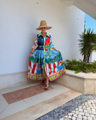 Diffusion.ie Dresses Carnival Dress in Bold Brights