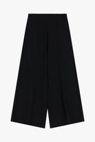 Italian Collection Trousers Palazzo Trousers High Waist Wide Leg in Black