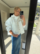 Jane Lushka Jacket Asuka Tafeta Jacket in Off White