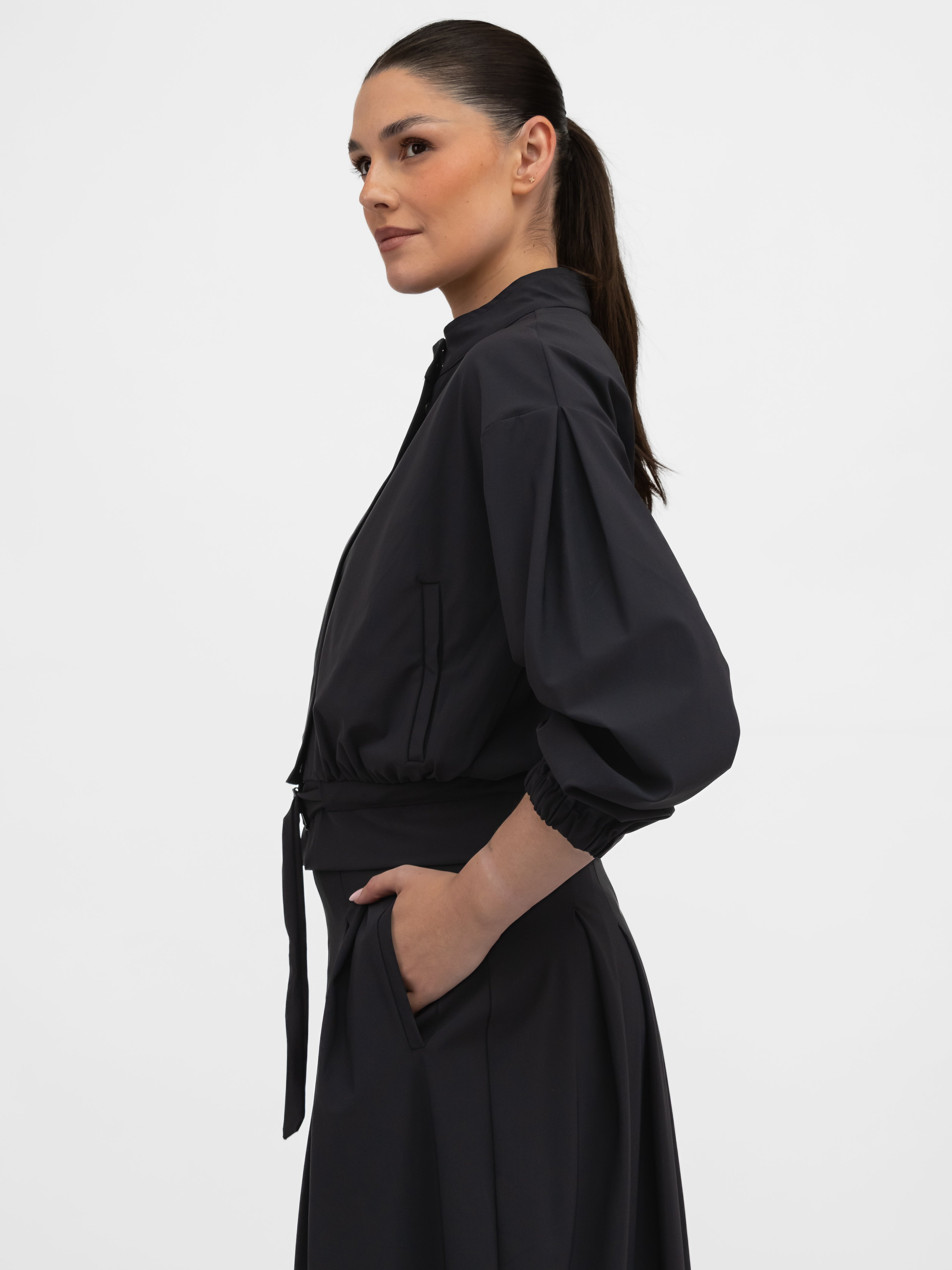 Jane Lushka Skirt Jack Skirt Technical Jersey in Black