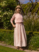 Jane Lushka Skirt Reiki Viscose Skirt in Pink