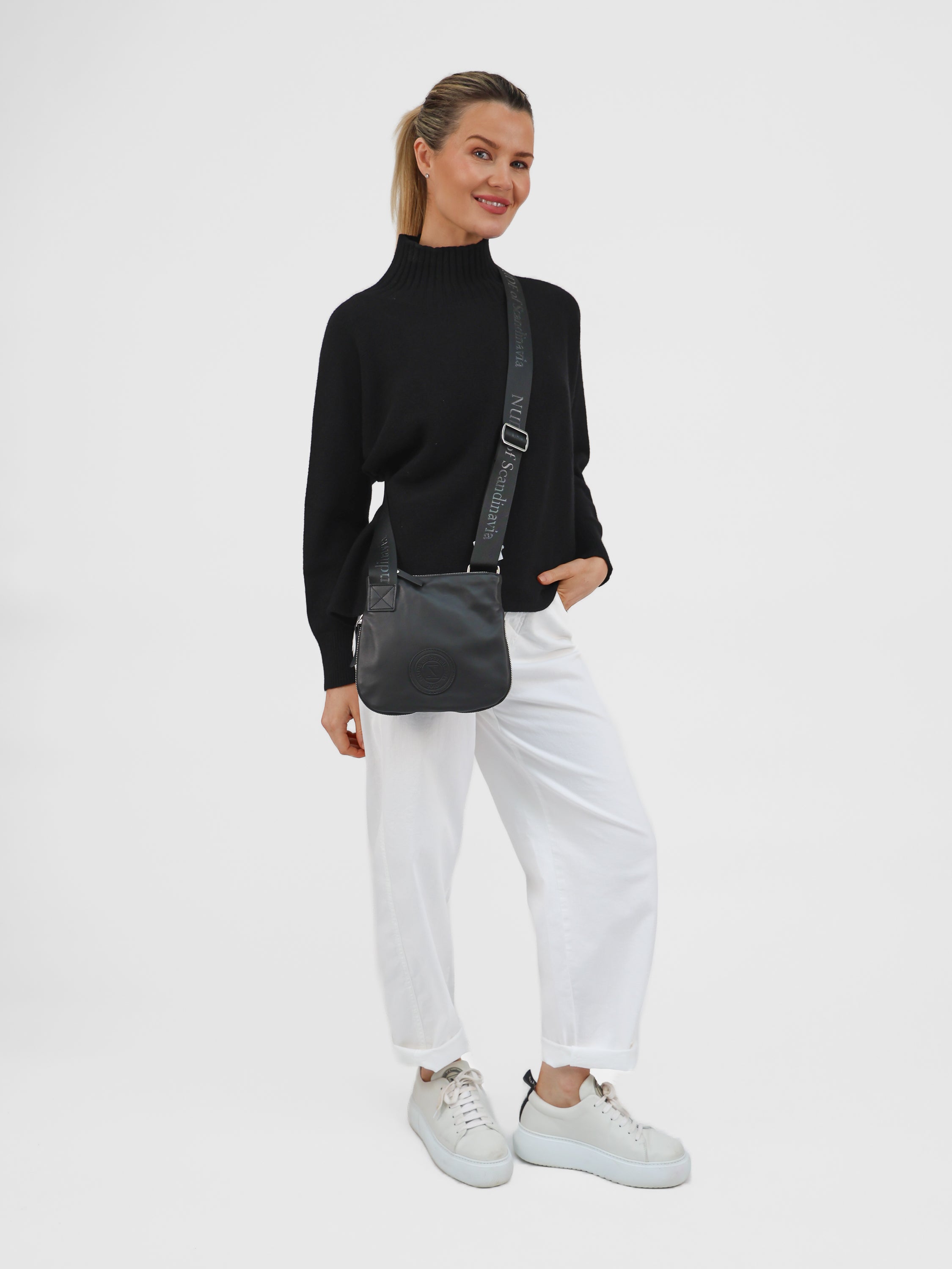 Nude of Scandinavia Bags One Size Wallstreet Capricorno Bag In Nero Black From Nude of Scandinavia