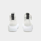 Nude of Scandinavia Sneaker Hedda 001 Bianco Freddo Sneaker In Capricorno Leather