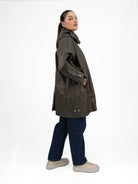 Prêt pour Partir Parkas Eva Cow Parka in Olive