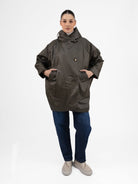 Prêt pour Partir Parkas Paola Cow Parka in Olive