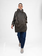 Prêt pour Partir Parkas Paola Cow Parka in Olive