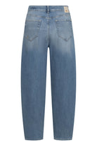 Raffaello Rossi Jeans Hanni 7/8 Authentic Stretch Denim in Grey Blue