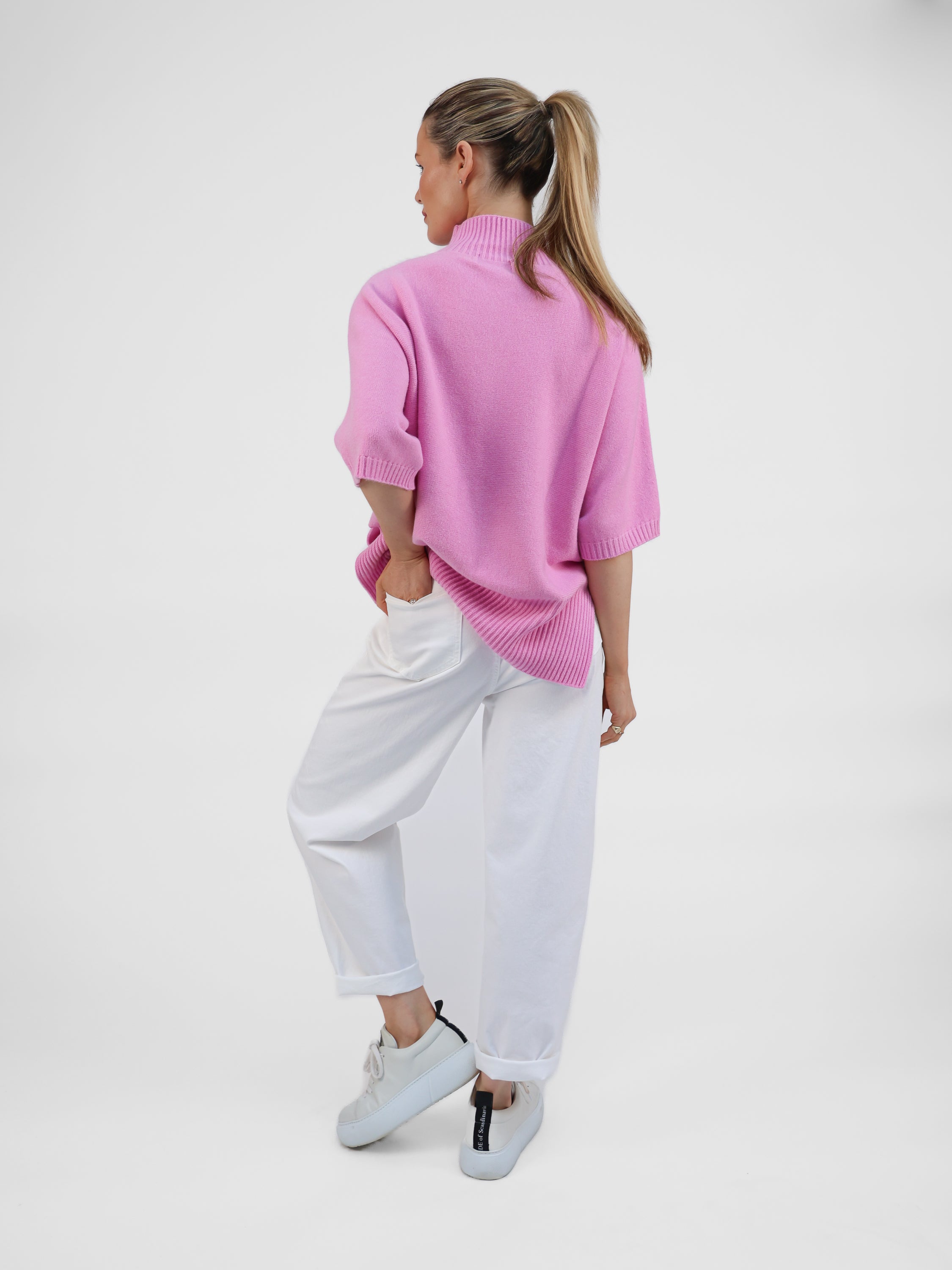 Raffaello Rossi Jeans Hanni 7/8 Coloured Denim in White