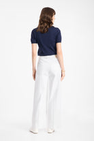 Raffaello Rossi Jeans Miru 6/8 Coloured Soft Denim in Off White