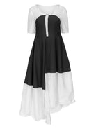 Xenia Design Dress RIKO Dress In White And Black From Xenia Design